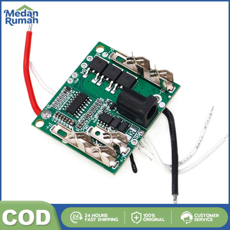 Modul Bms 5s Papan Perlindungan Baterai Board 21V 20A / Pelindung Circuit Board Baterai Lithium