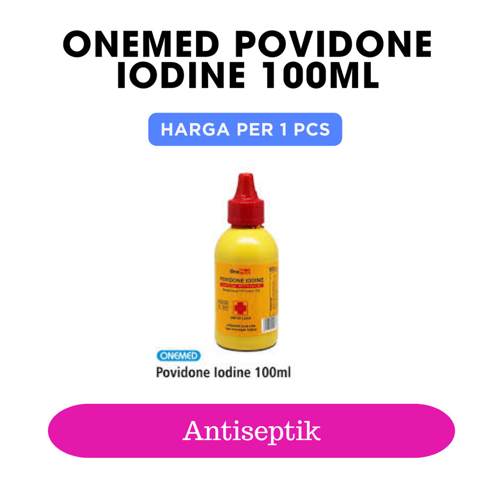 ONEMED POVIDONE IODINE 100ML (Bgv)