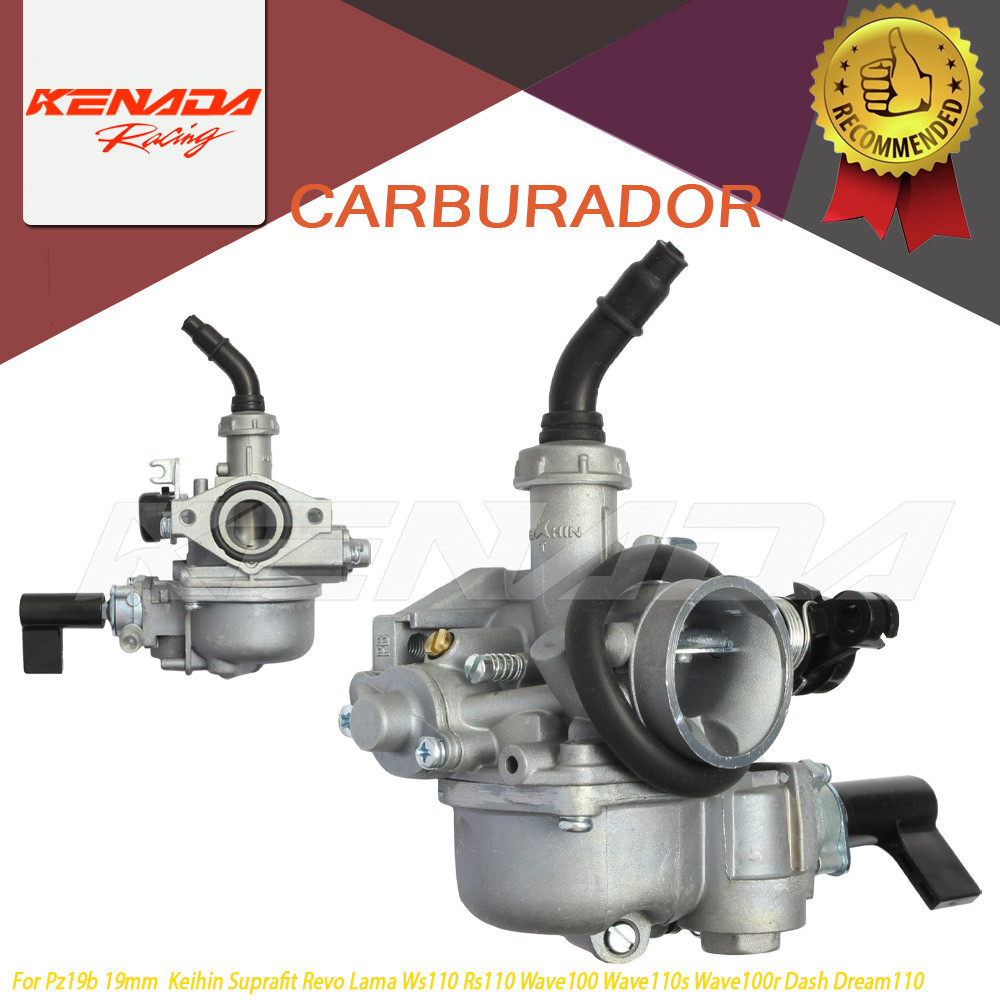Carburador ForPz19b 19mm   Suprafit Revo Lama  Rs110Ws110 Wave100 Wave110s Wave100r Dash Dream110