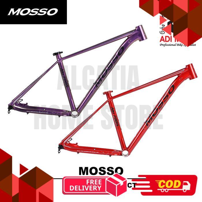 Mosso 7583XCT Frame Set Sepeda Sepeda XC MTB [27.5 Inch] - Fury Red, 17" -alca