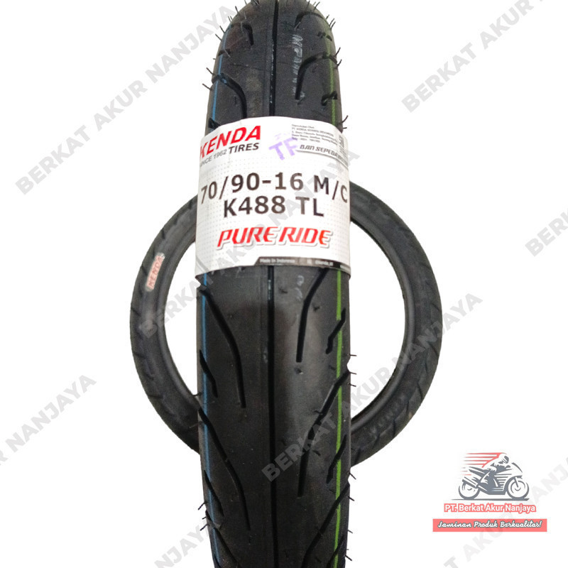 BAN KENDA PureRide K488 70 90 16 Ban luar Tubeless Ban Nouvo Skywave