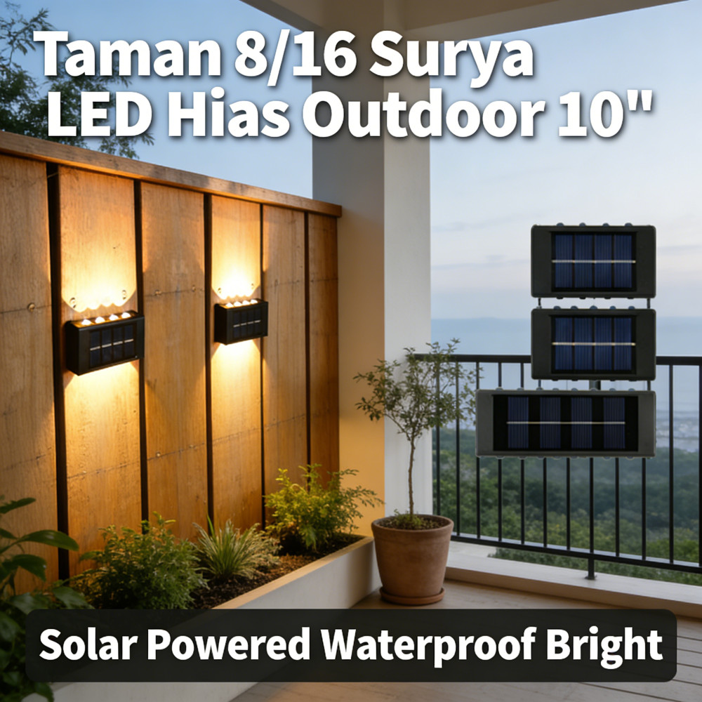 Taman LED Hias Outdoor 16 Surya