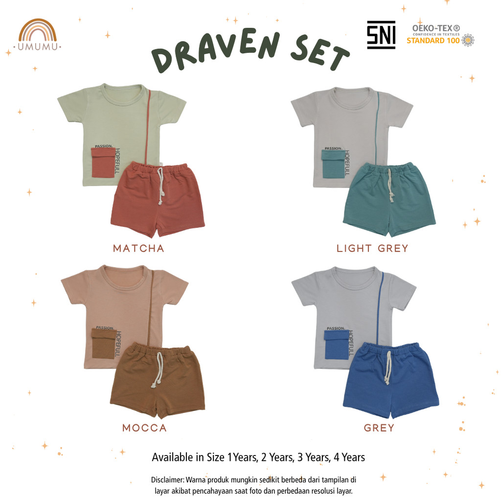 UMUMU Draven Set - Setelan Anak