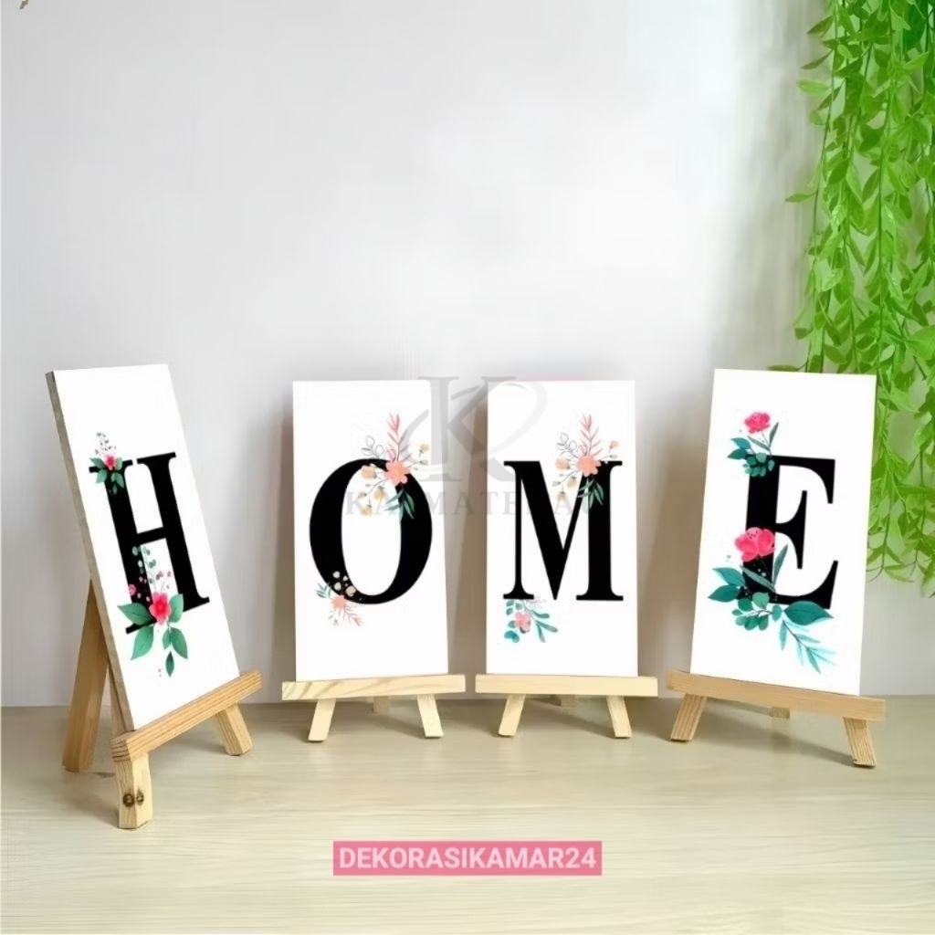 Poster dinding huruf abjad Hiasan kamar cewek aesthetic Poster - Wall decor