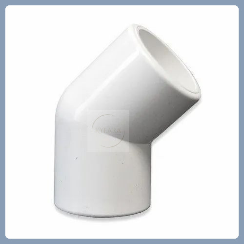 Knee PVC 45° Putih | Elbow 45° PVC Aaquarium Keni 45° Knee Aquarium - Filterasi Aquarium