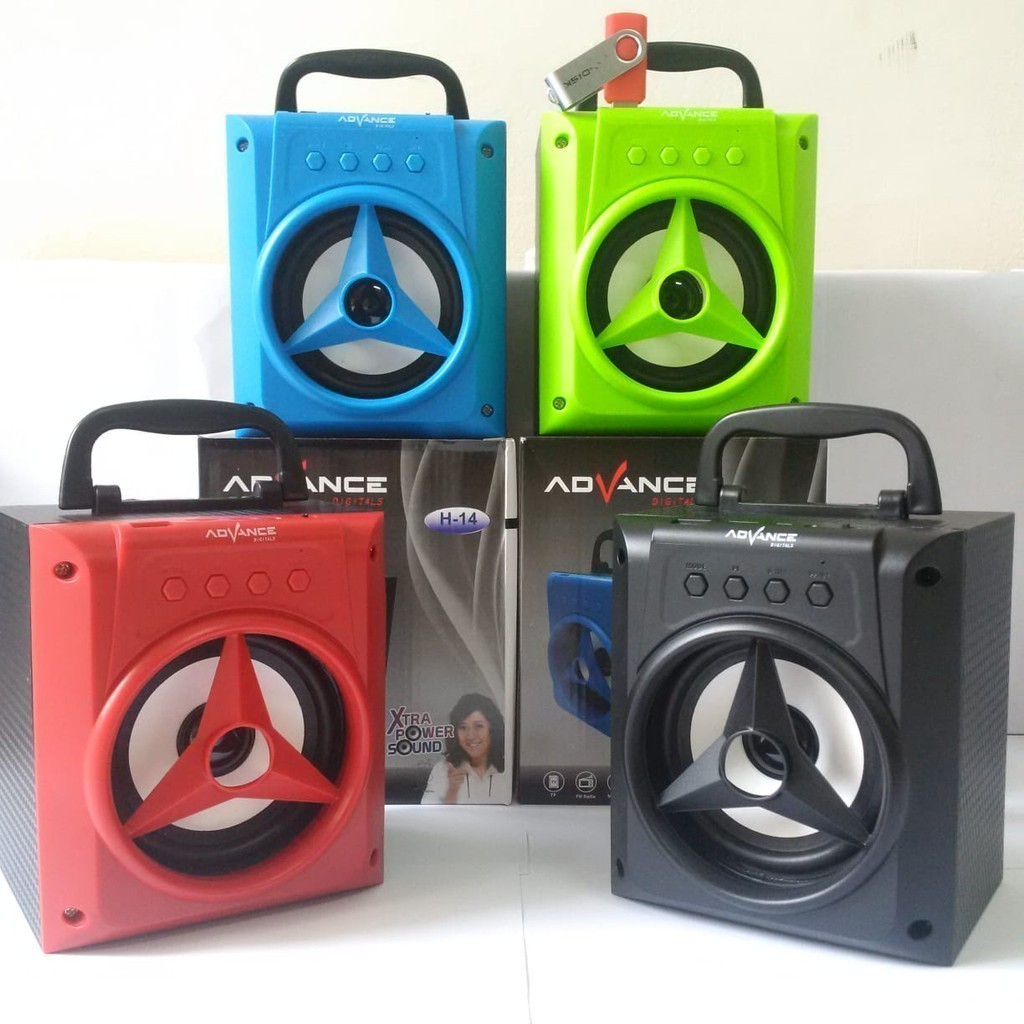 CUCI GUDANG Speaker bluetooth music box advance H14N / Speaker Mini / Speaker Jinjing H14N BT