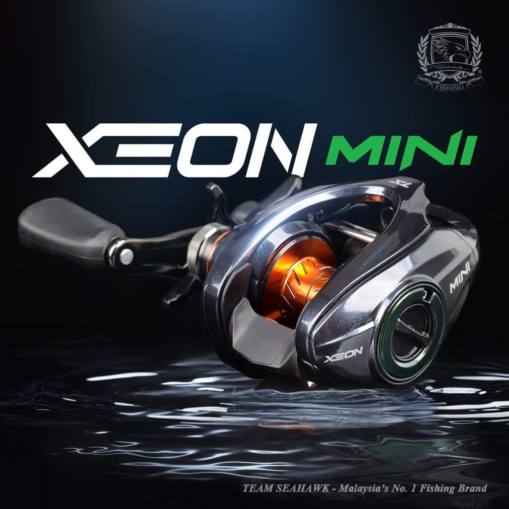 SEAHAWK Reel Baitcasting Reel Xeon MINI 60HSL - Fishing Reel