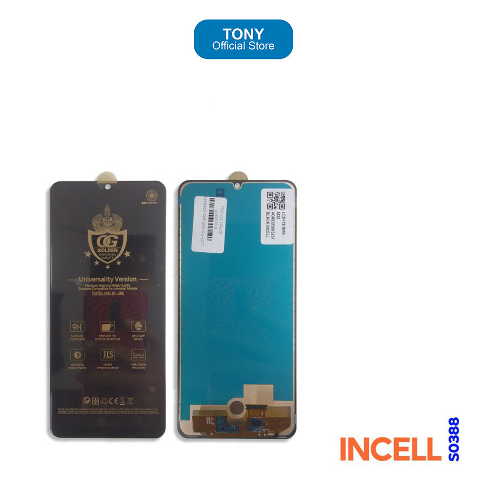 LCD Touchscreen Samsung M32 - Incell Black Display Assembly - M32 LCD