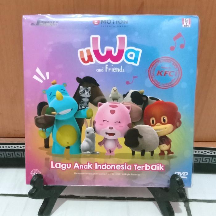 DVD Lagu Anak Indonesia Terbaik , UWA And Friends (Original)