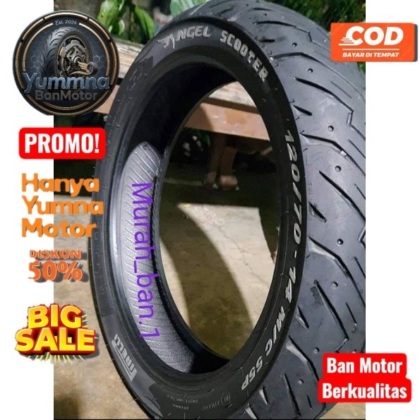 Ban depan Pirelli Angel motor aerox  pcx 120/70 ring 14 tubles