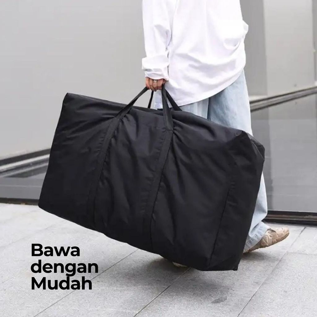 PM77-1pcs Tas Duffle Jinjing Wanita Travel Bag Size Large Tas Travel Jumbo /Pakaian Besar murah /Tra