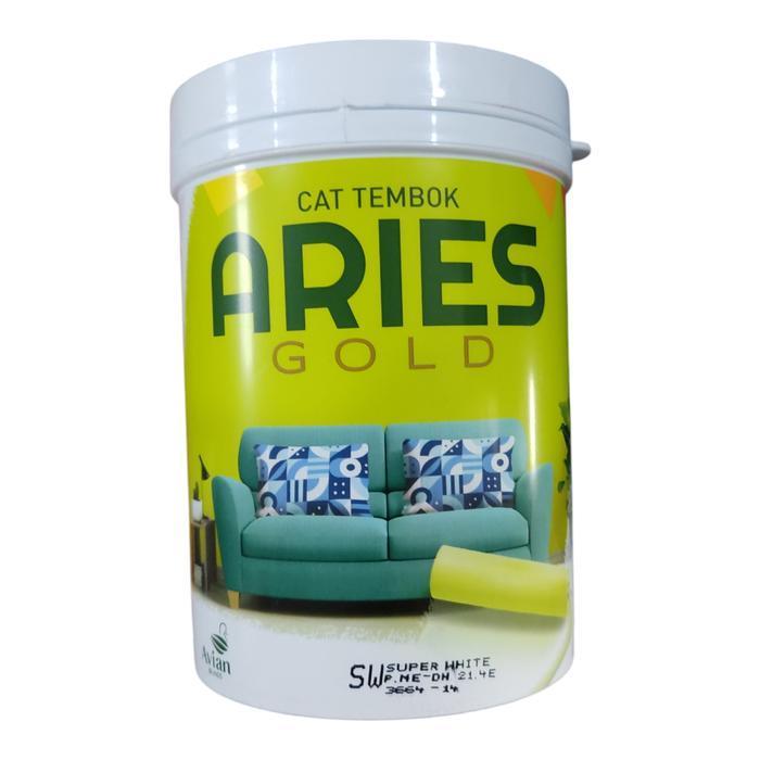 AVIAN BRANDS - Cat Tembok Interior Dalam Avian ARIES GOLD 1kg 1 Kg READY MIX