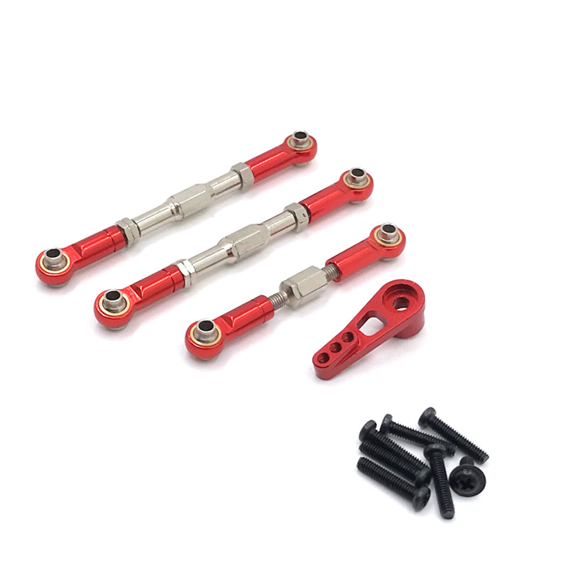 Metal Upgrade Refit Steering Link 25T Servo Arm For WLtoys 104009 12401 12402 12403 12404 12409 RC C