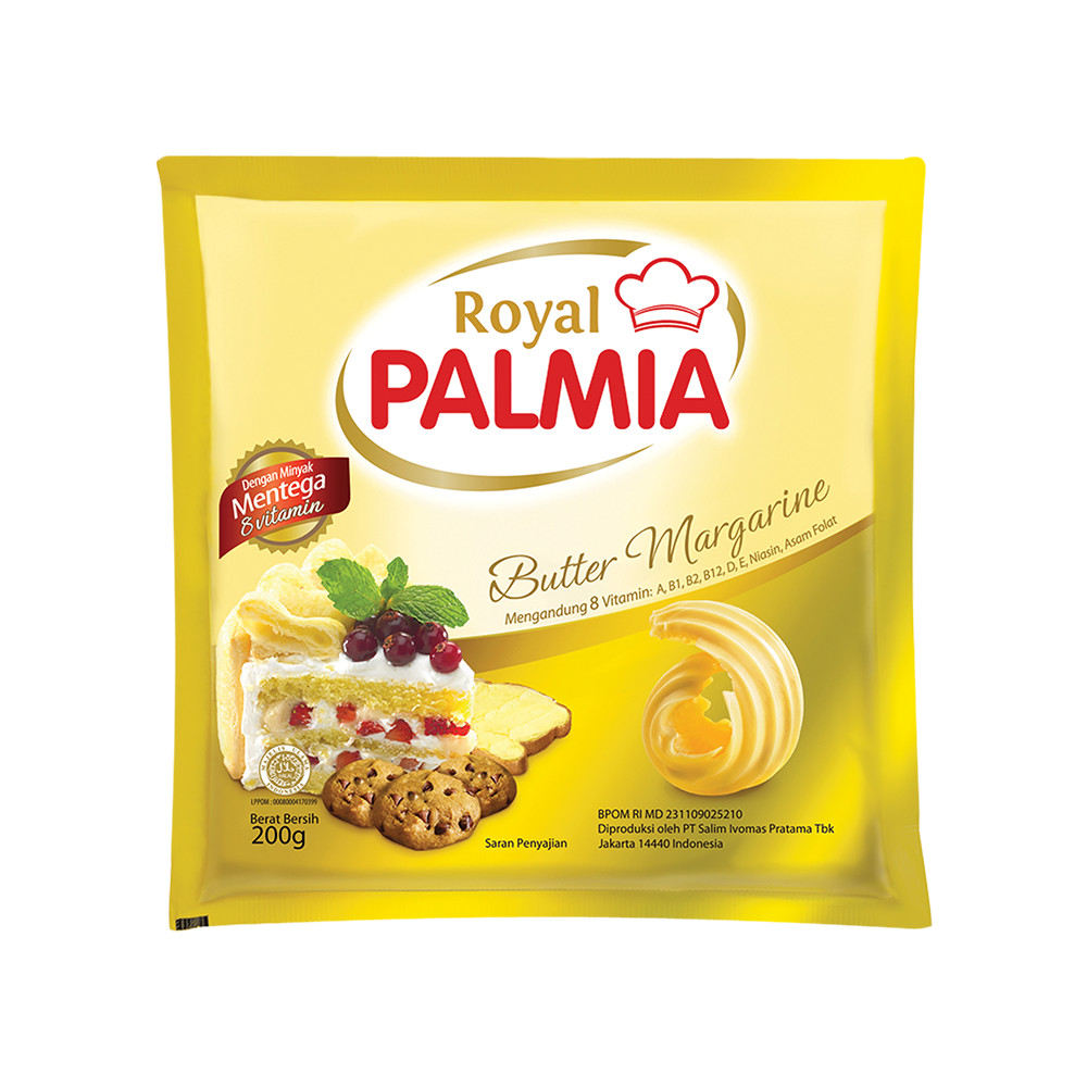 PALMIA ROYAL B/MARGARINE 200GR