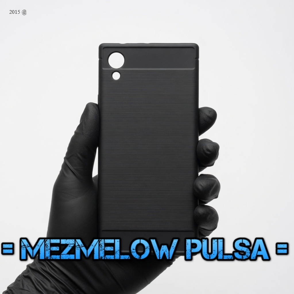 Casing Caseng Softcase Softcase Fiber Carbon Caseng SONY XPERIA XA1 ULTRA / XPERIA XA1 PLUS