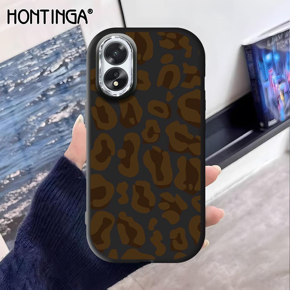 Hontinga Casing Hp Untuk OPPO A38 A18 Silikon Cassing Softcase Fashion 5707 Soft Kesing Cesing New O