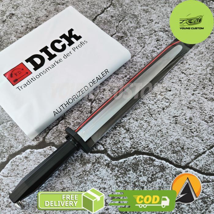 sharpening steel pengasah pisau fdick germany euro cut 30 cm oval 7.7553.30 - Fine cut oval -young