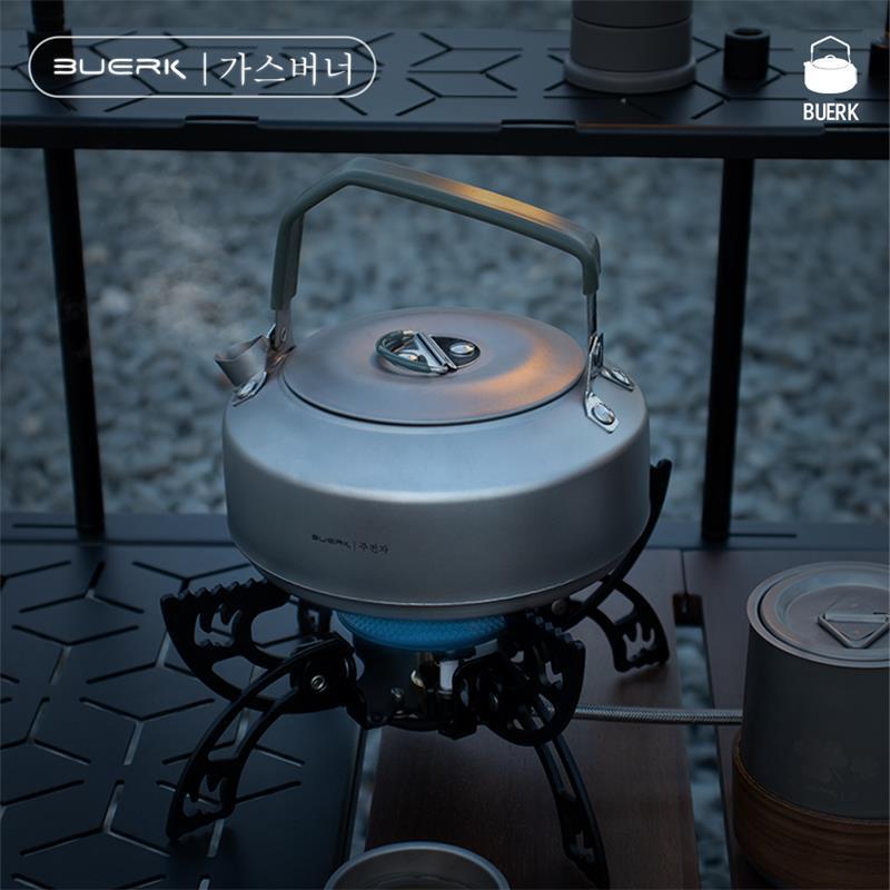 Outdoor camping kettle, travel, portable kettle, family camping, picnic drinking water kettle, conve