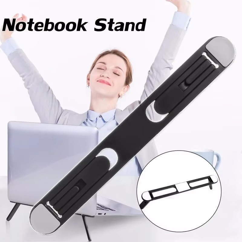 Universal Laptop Riser Stand Notebook Cooling Pad Invisible Laptop Mini Foldable Bracket For HP Dell