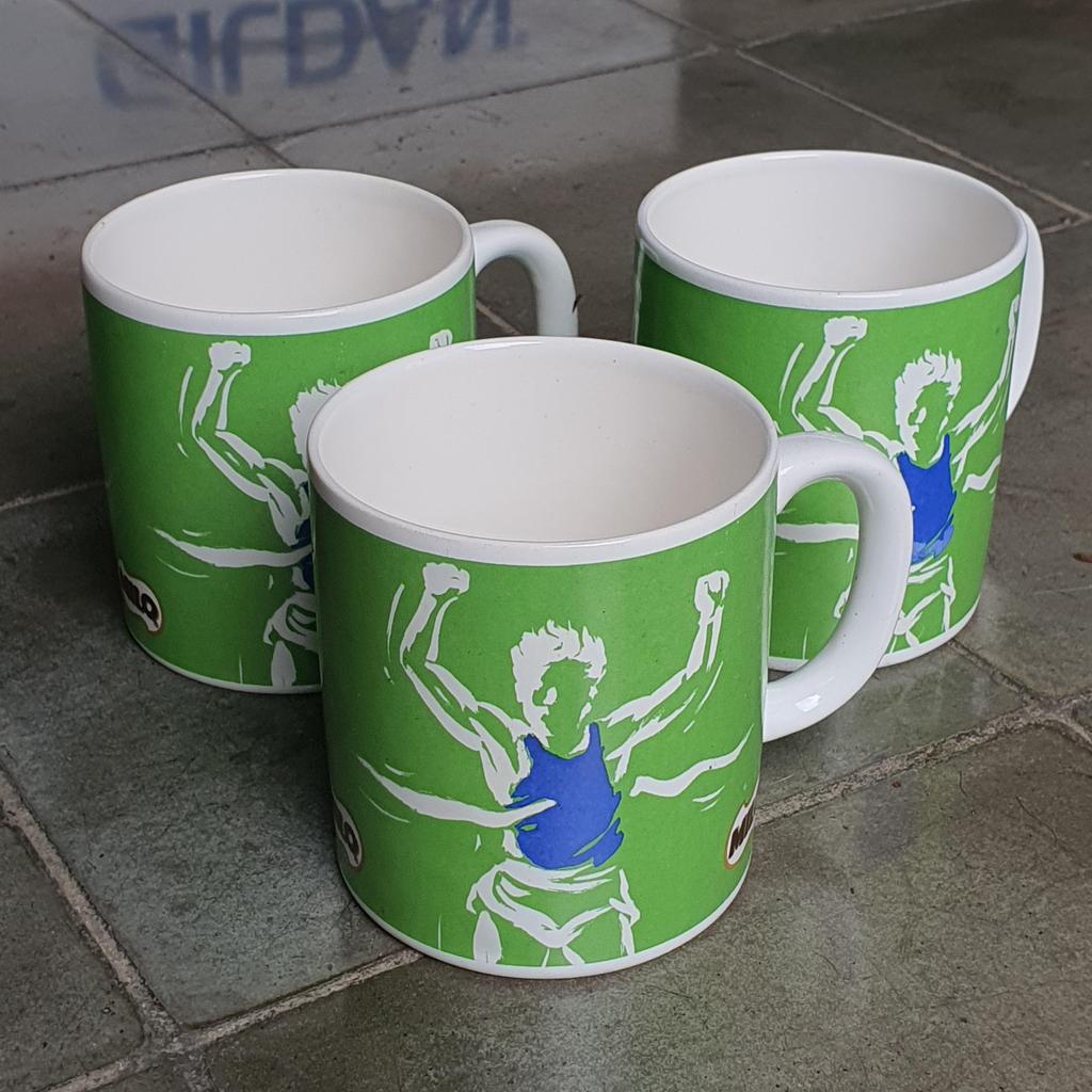 gelas mug milo lawas jadul vintage