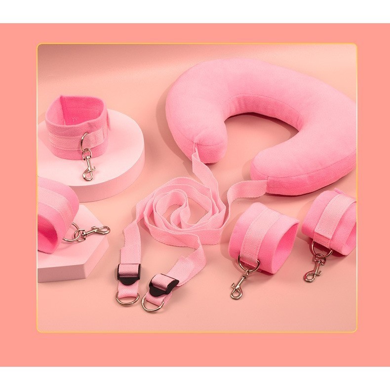 Tali Borgol Pengikat Kaki & Tangan --Bantal--Pink
