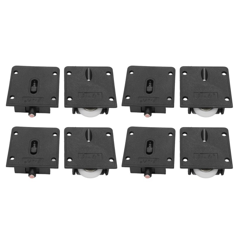 Sliding Roda Lemari Adjustable 4set Roda Pintu Lemari Geser Sliding Roda Pintu Sliding Roda Rel