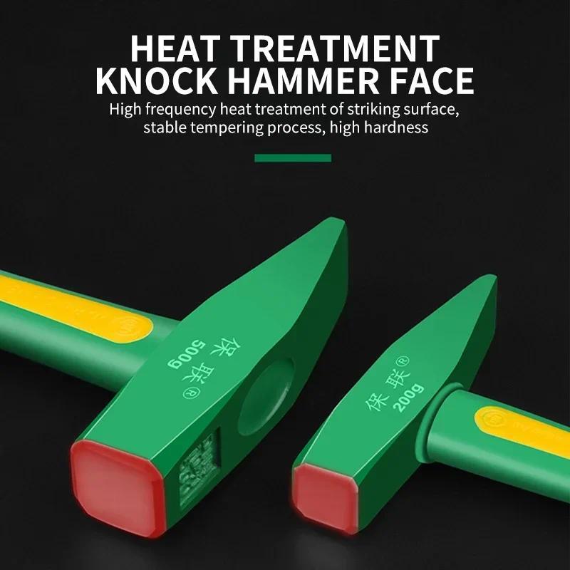Multifunctional non-slip shockproof steel hammer hand tools household woodworking hardware tools per