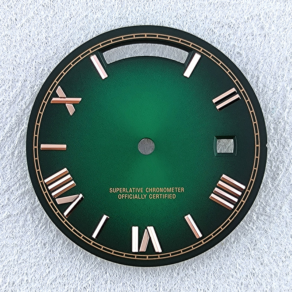 Customized logo 31mm Miyota 8285 Dial Watch Dial Roma Numberals dial Fit Miyota 8285 movement watch 