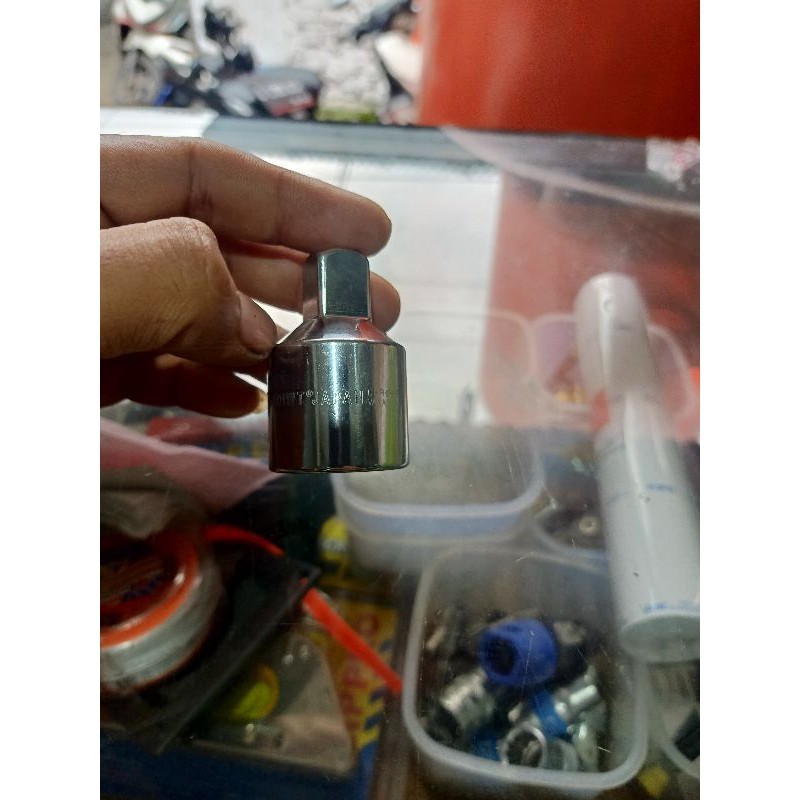 adaptor kunci shock iwt gagang 3/4 inchi ke mata shock 1/2 inchi mata shock stang adapter kunci