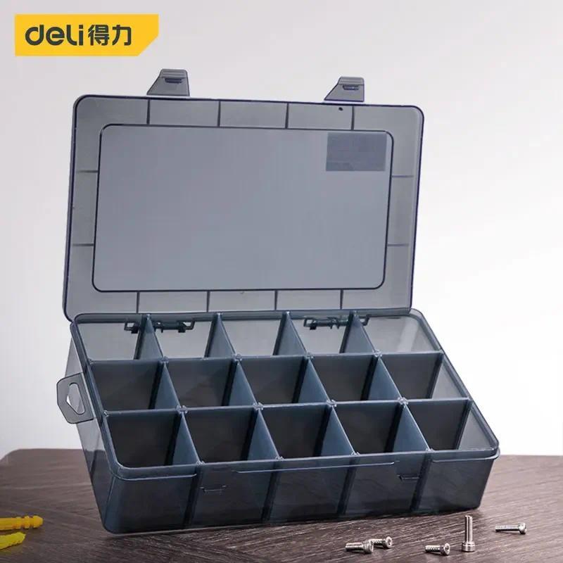 9-24 Grids Adjustable Organizer Storage Container Compartment Plastic Storage Box Component Screw Ho