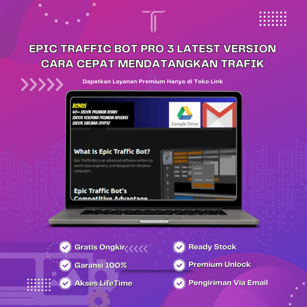 Epic Traffic Bot Pro 3 latest version Cara Cepat Mendatangkan Trafik