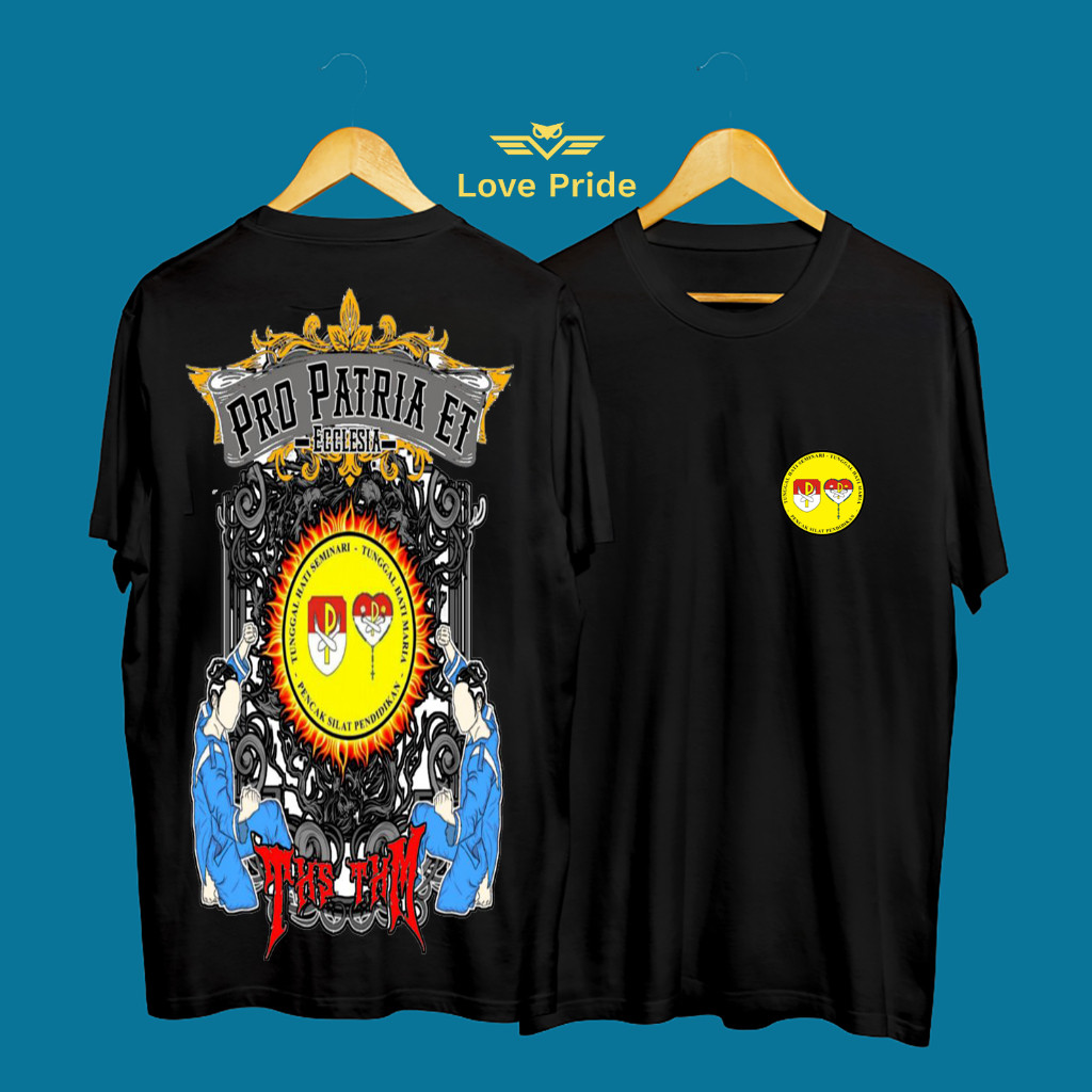 Kaos Tshirt Baju Distro THS THM Pencak Silat PRO PATRIA ET ECCLESIA Premium Terbaru