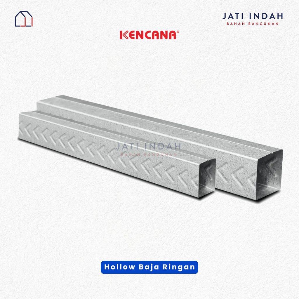 KENCANA Hollow Baja Ringan 2X4 cm & 4X4 cm - 4 Meter / Hollo
