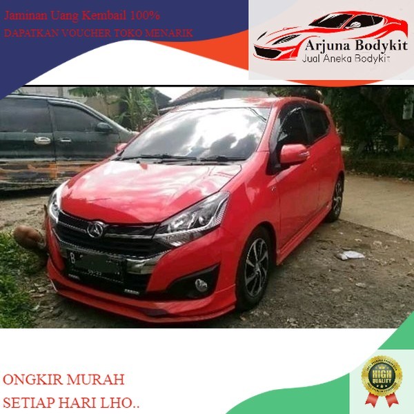 DISKON bodykit New ayla 1.2 depan '