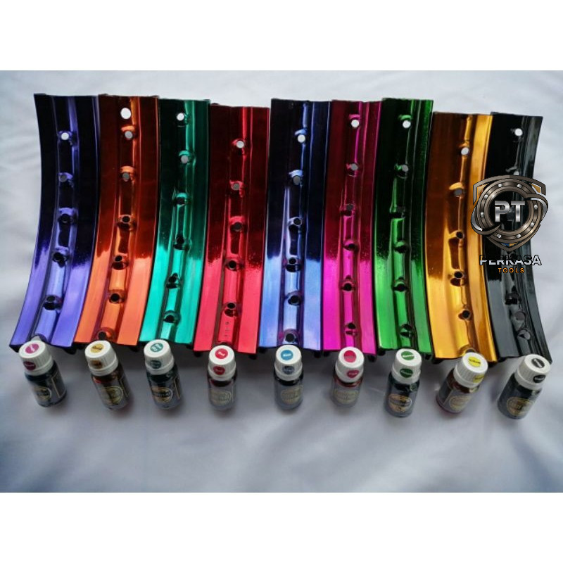 Cat Chrome Candy Cat Velg Motor & Mobil Cat Variasi Mobil Motor Cat Pelapis Cat Warna Cat Ban Motor