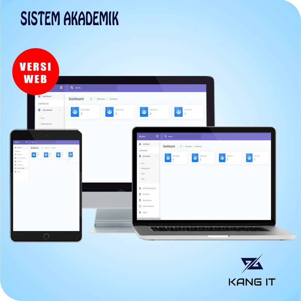 Source Code Sistem Informasi Codeigniter Manajemen Akademik Sekolah Berbasis Website