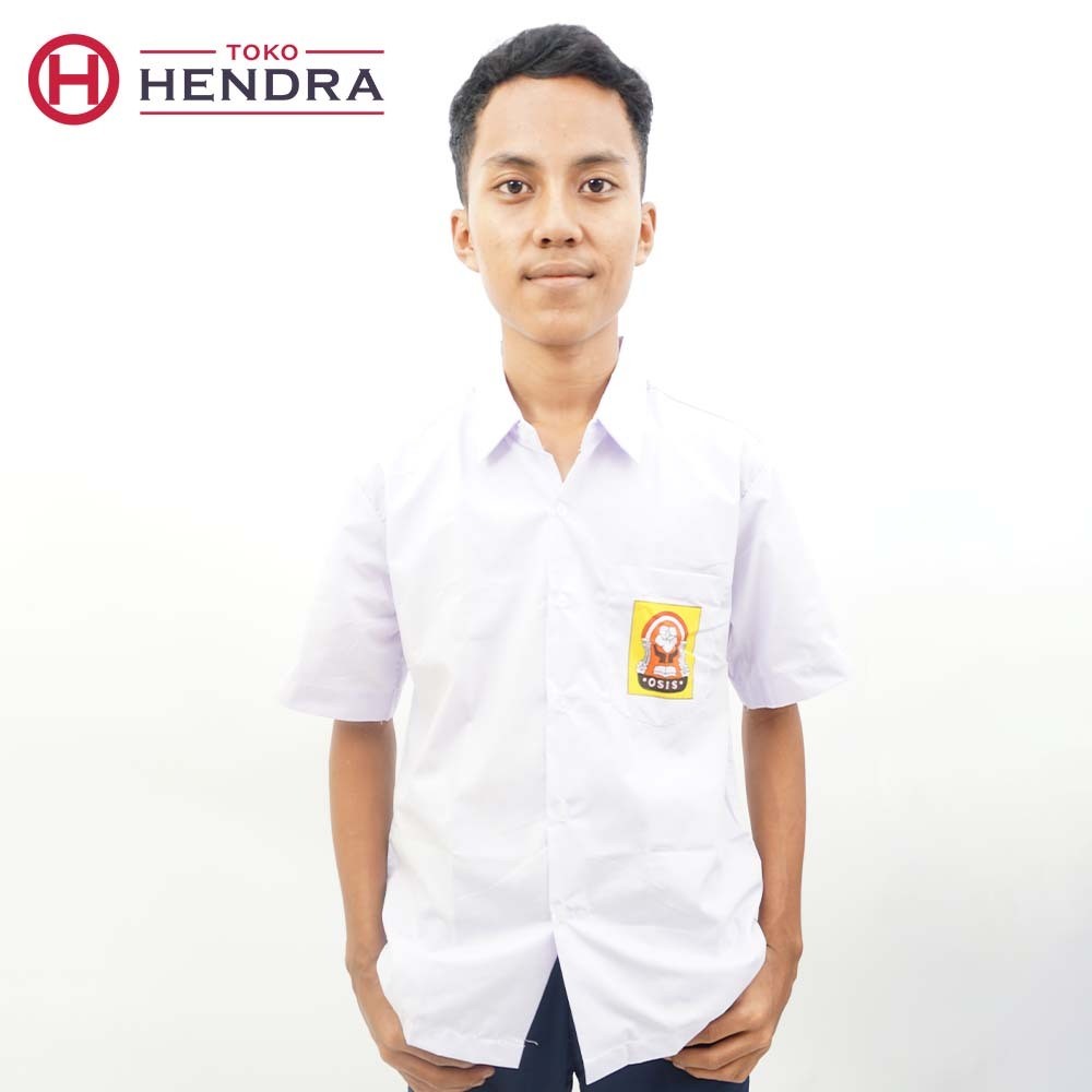 Baju SMP Putih Tangan Pendek | Seragam Sekolah | Kemeja Putih | Seragam SMP | Baju SMP