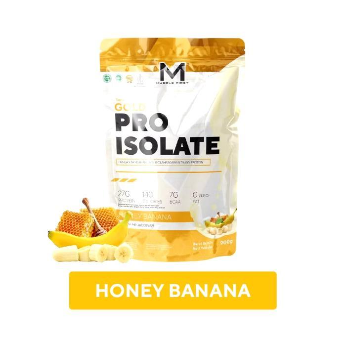 Muscle First M1 Pro Whey Gold Isolate Protein 2 Lbs carnivor standard - Honey Banana