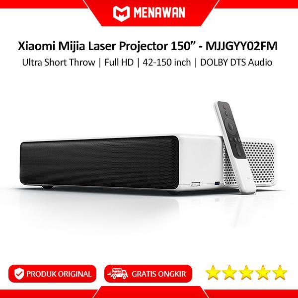 Xiaomi Mi Laser Projector TV FHD 150"Laser Proyektor Ultra Short Throw - FHD-MJJGYY02FM