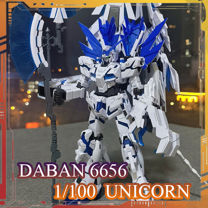 DABAN 6656 KO MG UNICORN Perfectibility Action Figure 1/100 Scale Assembly Model Kit Room Decor Anim