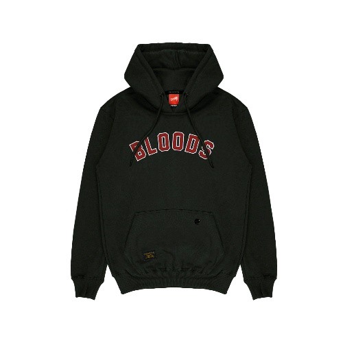 Bloods Reg Sweater Hoodie Pavel Dark Green
