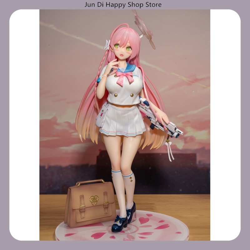 ​​Blue Arive Urawa Hanako Casual Clothes 24cm Stanng Pose Anime Figure Statue Desktop Decoration Gif