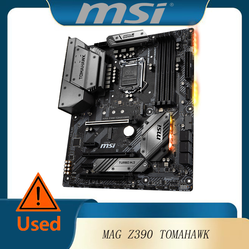 MSI MAG Z390 TOMAHAWK Motherboard Intel Z390 DDR4 LGA 1151 ATX