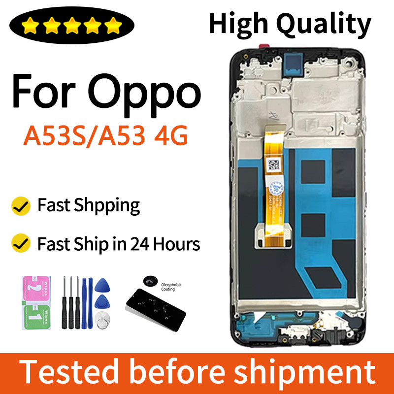 CPH2139 CPH2135 CPH2127 Premium Lcd For Oppo A53 4G A53s Display Touch Screen Digitizer Panel Assemb