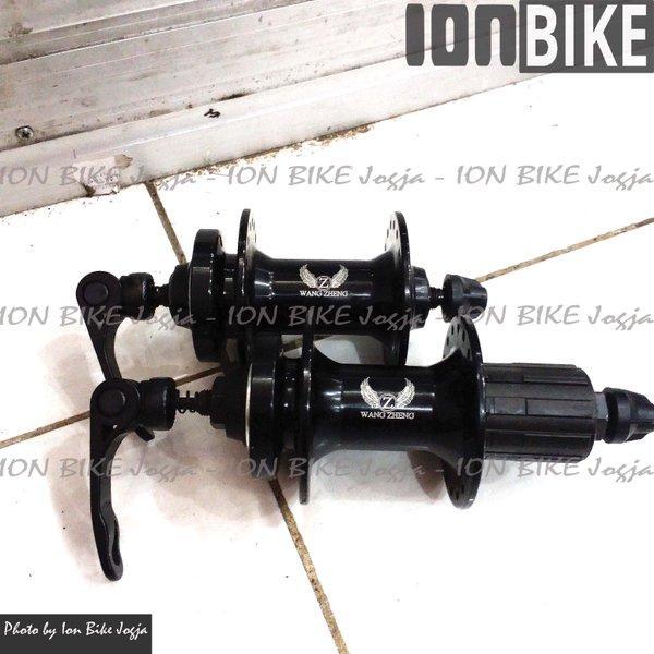 Hub Freehub WangZheng 32H 32 Hole Sepeda Mtb Free Discbrake 6 Bolt