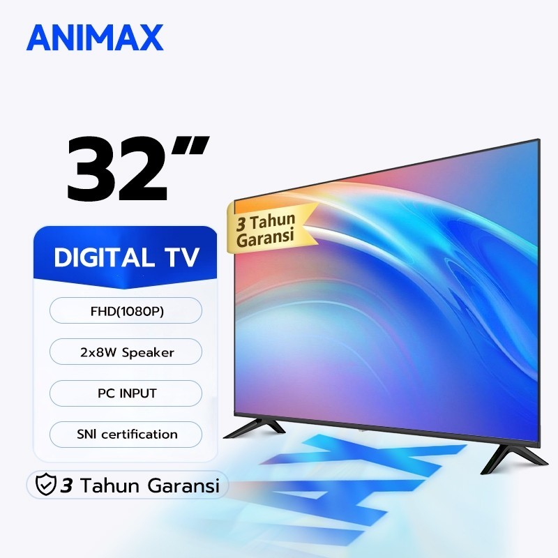Tv Digital ANIMAX 32" /  Tv Animax Digital 32"  TV murah tanpa STB tanpa set top box murah digital