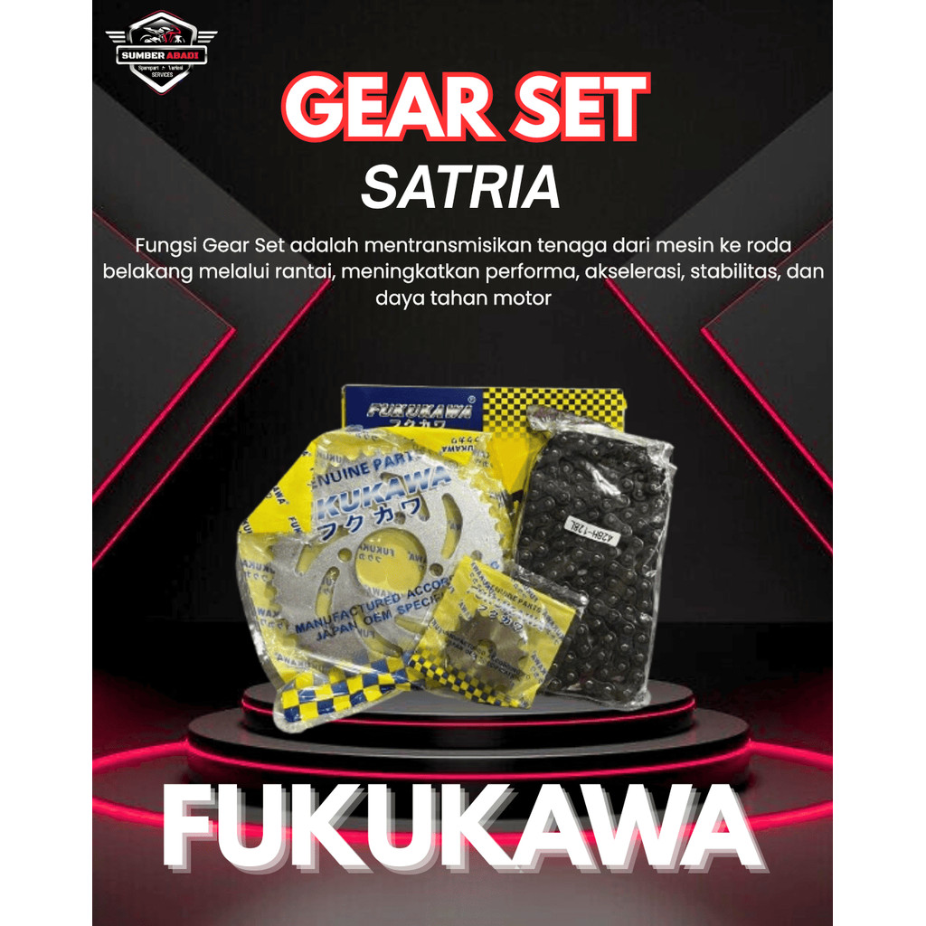 Fukukawa Gear Set Satria