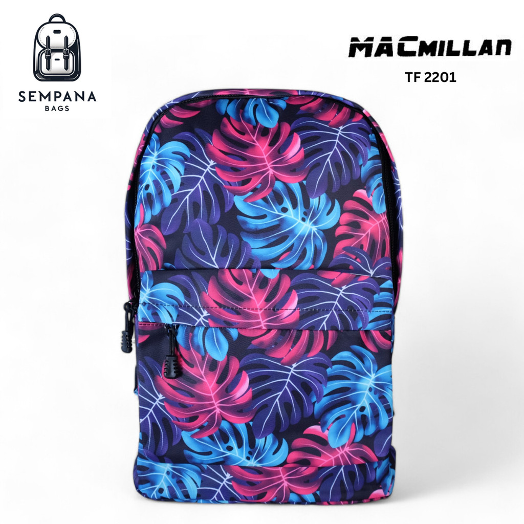 MACMILLAN TF 2201 - Tas Ransel / Backpack / Tas Sekolah / Tas Kuliah