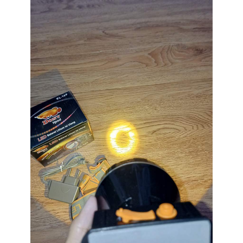 SENTER DONY ORIGINAL KL 169 CAHAYA KUNING / LAMPU KEPALA DONY