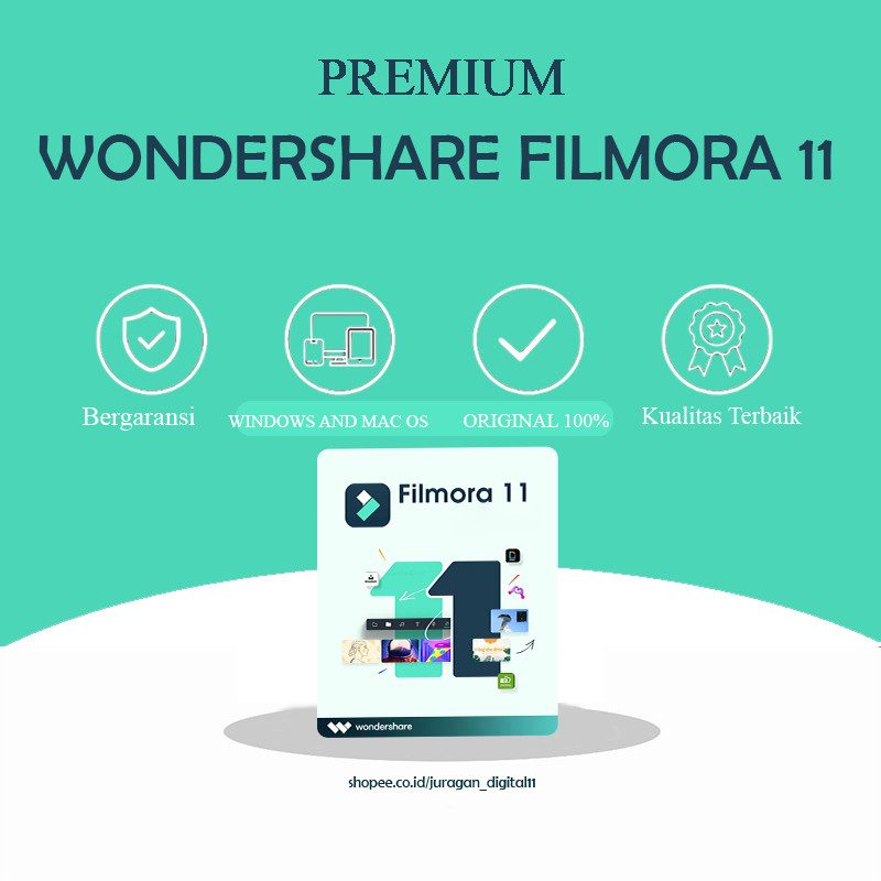 Filmora 11 Tanpa Watermark Lifetime Original